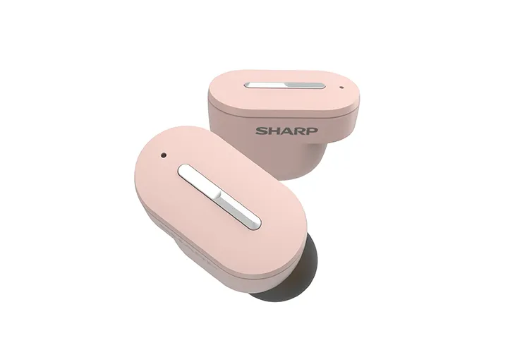 SHARP 補聴器 メディカルリスニングプラグ ナチュラルピンク製品画像